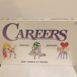 Careers Board Game The Choice is Yours Fame Happiness Fortune Preloved Perfect